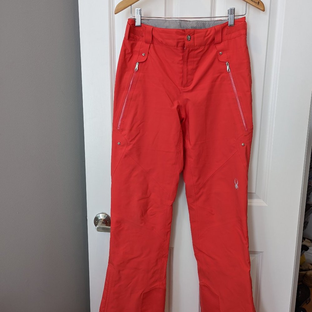 Spyder insulated ski pants, size 8